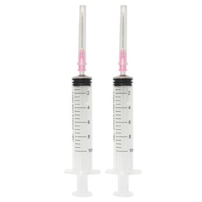 China Healthcare PE And Blister Packaging Medical Disposable Plastic 10ml Syringes With Needles for sale