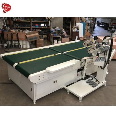 China Factory Automatically Flipping Mattress Strip Edge Machine for sale