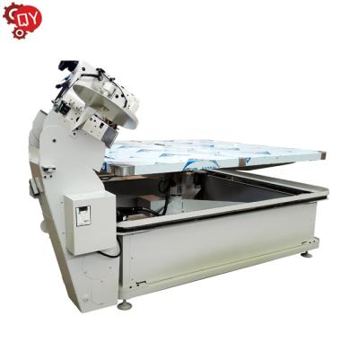 China WB-3A Hotels High Speed ​​Automatic Mattress Turning Angle Tape Edge Sewing Machine (With Singer-300U Head) for sale