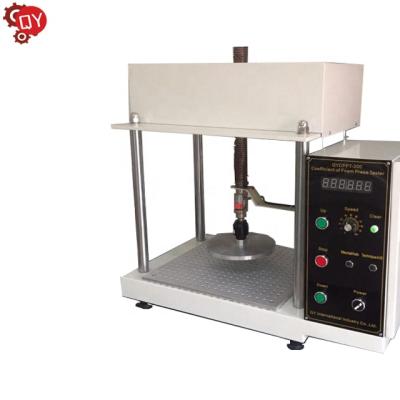 China Sponge Coefficient Of Foam Press Tester Foam Testing Equipment for sale