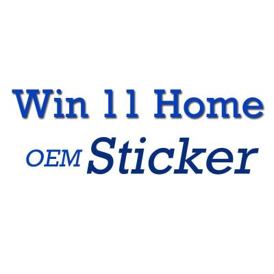 China 100% Working Genuine Win 11 Home Sticker 100% Online Activation Win 11 Home OEM Sticker Shipment Fast for sale