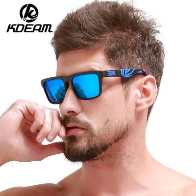 China Sports Sunglasses Kdeam CE UV400 Men 1751 Torege Branded Sports Polarized Sunglasses New 2019 for sale