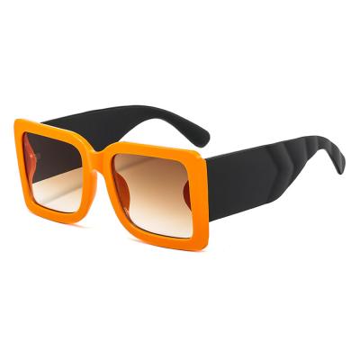 China Fashion Sparloo Sunglasses 1306 Oversized Square Sunglasses 2021 Orange Women Girls Sunglasses Wholesale for sale