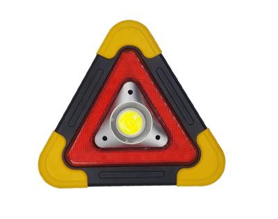 China LANDSCAPE COB LED Lantern Car Repair Light Rechargeable Portable Emergency Triangle Light Portable Warning Light for sale