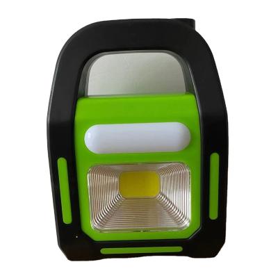 China Portable Camping Lamp Portable LED Work Light with Solar Panel Can be Charged by USB for sale