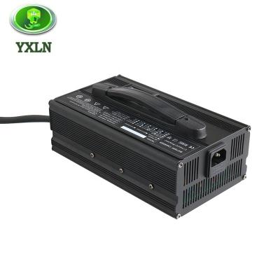 China 900W Electric Vehicle Charging Battery Charger 24V Lipo 29.2V25A LiFePO4 for 24V Electric Tools for sale