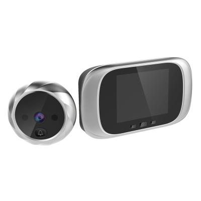 China Smart 2.8inch HD Modern Digital Door Viewer Camera Door Eye With Door Bell Function for sale