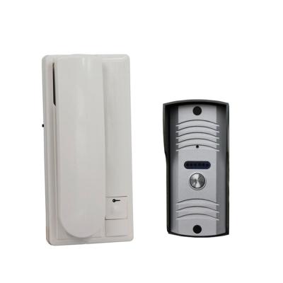 China Metal 2 Wire Easy Connection Audio Door Phone System For Villa With Unlock Function for sale