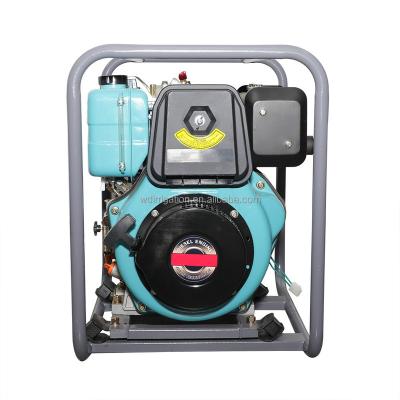 China High Efficiency Electric Start Model Diesel Motor Driven High Pressure Pump for sale