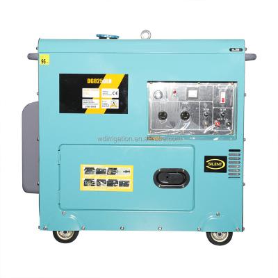 China Diesel Motor Driven Electric Generator Silent Model Start Type for sale