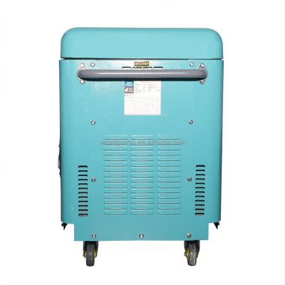 China Silent Type Diesel Generator With 4 Wheels And Larger Fuel Tank 30L Capacity BDE6700TN for sale