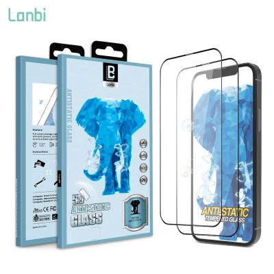 China Lanbi Anti Static And Dustproof 2.5D Screen Protector For iPhone 11 High Clear Screen Protector Mobile Phone Glass For iPhone 11Pro /12/ 13 Pro Max for sale