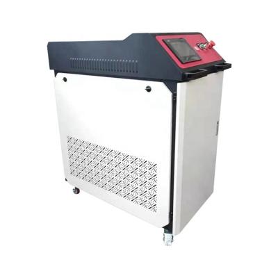 China 1000W 1500W Stainless Steel Metal Laser Rust Removal Portable Handheld Continuous Fiber Laser Machine Cleaning Price for sale