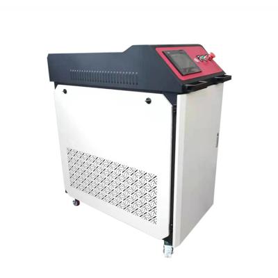 China Portable stainless steel fiber laser stripper 1500 watt continuous laser stripper rust removal laser cleaning machine for sale