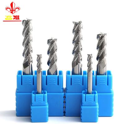 China Alloy Steel 2/3 Flute Solid Carbide Milling Cutter High Quality CNC Tools Bit Cutter For Cutter Tool Aluminum End Mill for sale