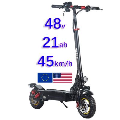 China Mankeel X1 OEM 48V 1000W USA EU Warehouse Unisex Off-Road Electric Scooters Stand Up Adults Off Road Electric Scooter for sale