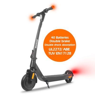 China Mankeel Wide Wheel Mini Used Powerful Quickwheel Smart Escooter Unisex Electric Scooter Adult for sale