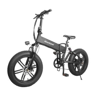 China Aluminum Alloy Mankeel MK011 Shimano 7 Speed ​​36V 10.4AH 500W Front and Rear EU Warehouse Suspension Electric Bicycle for sale