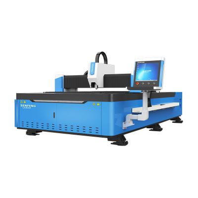 China Laser CUTTING CNC SS SF3015G 1500W Automatic Cs Sheet Metal Fiber Laser Cutting Machine Cutting for sale