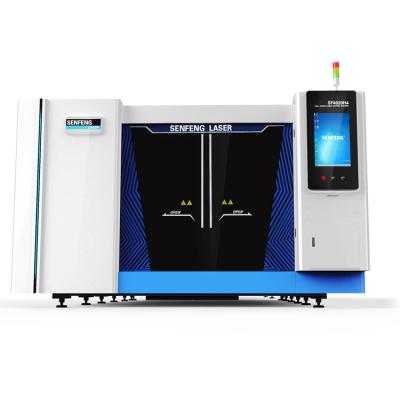 China Laser CUTTING SF4020H High Quality Fiber Laser Machine With Full Protection Cover for sale