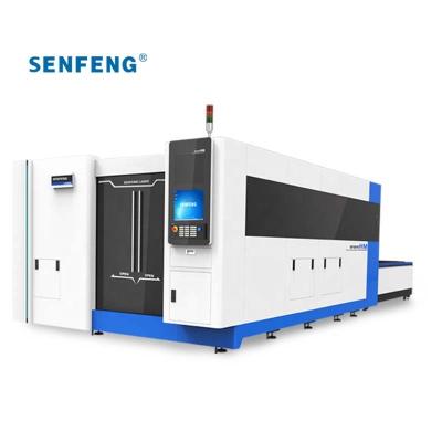 China Hot Sale SF3015HM 4000W CNC Flat Laser Cutter Manufacturing and Tube Pipe Metal Fiber Laser Cutting Machine for sale