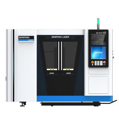 China Laser CUTTING Senfeng High Power and High Precision Fiber Laser Cutting Machine for Electrical Cabinet and Fitness Equipment Industry SF 3015H for sale