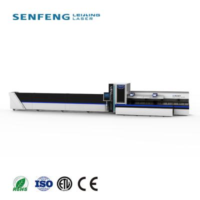 China Laser CUTTING Senfeng fiber laser tube and pipe cutting machine for for sale