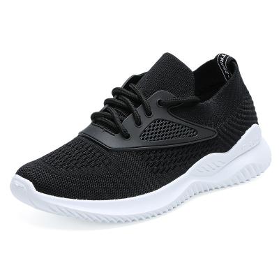 China Fashion Trend Sports Woven Running Shoes Breathable Leisure Women's New Coconut Shell Flat Shoes for sale