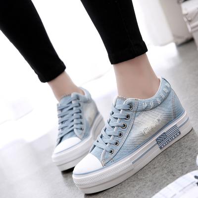 China Fashion Trend New Style Korean Sweet Fashion Lace Up Classic Brief Air Sports Casual Shoes for sale