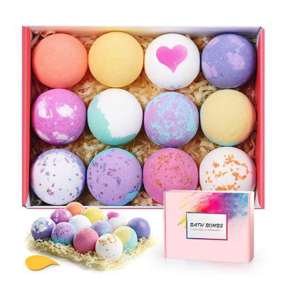 China Body All Natural Bath Bombs 12 Gift Variety Pack Set For Men And Women Kids for sale