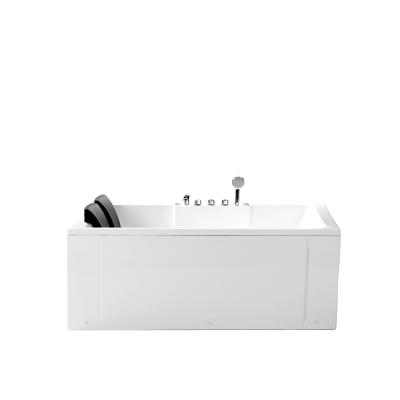 China Non-Toxic Use Bathroom Hotel Free Soaking Bathtub With Faucet for sale