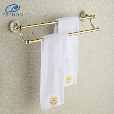 China High Quality Quality Assurance Brass Double Rod Towel Rack Used Hotel for sale