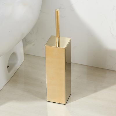 China Fashional Deep Cleaning Rust-Resistant Toilet Brush And Holder With 304 Stainless Steel Long Handle for sale