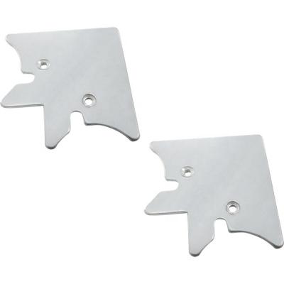 China Iron Connector Iron Corner Joint Corner Bracket For Kitchen Cabinet Glass Door Frame Profile Te koop