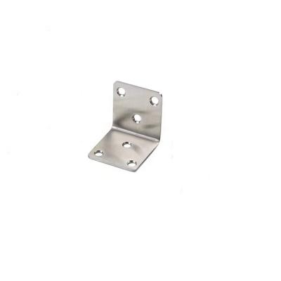 China Stainless Steel Corner Brace Heavy Duty Angle Bracket Parts 90 Degree Angle Code zu verkaufen