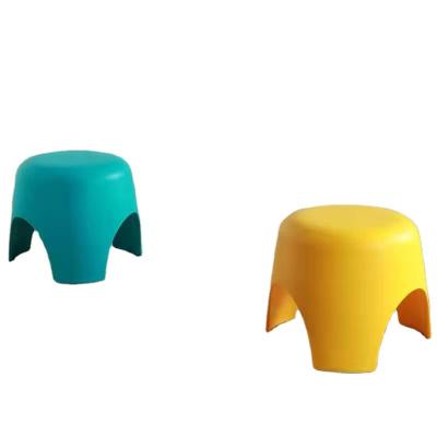 China Small cute plastic stool for kids for sale