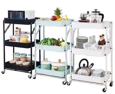 China Easy Movable High Quality Vegetable Shelving Kitchen Sneaks Cabinet Kitchen Kitchen Storage Save Space for sale