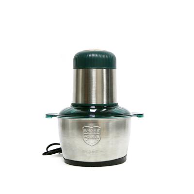 China High Efficiency Factory Direct Sales 2L Stainless Steel Chopper Blender, Portable Stainless Steel Blade Chopper Kitchen Cooking Artifact for sale