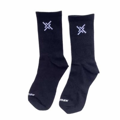 China Good quality sporty durable black cotton fashion casual men thongs men's leisure sports socks breathable business socks customizable for sale