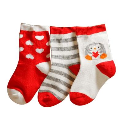 China Sporty Cheap Price Child Factory Kids Casual Sweat-absorbent Leisure Sock Cute Jacquard Sock for sale