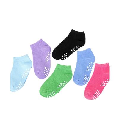 China Hot Sale Sporty Custom Color Breathable Anti-slip Kids Socks Cute Kids Socks for sale