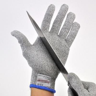 China Knit Factory Direct Sales HHPE Anti Cut Glove 3 Level 5 Resistance Level Durable Mitt for sale