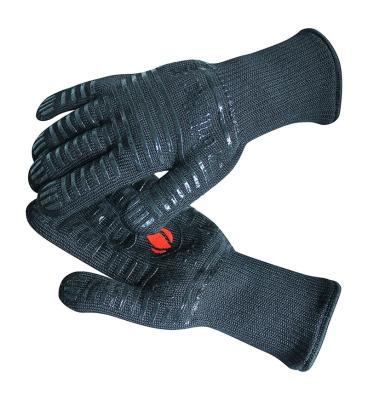 China Factory Direct Durable Oven Gloves Comfortable Grill Mitts Slip-Resistant Oven Baking Gloves for sale