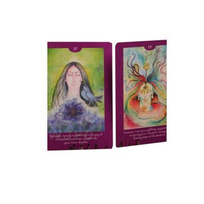 China WJPC Paper - Custom Oracle Cards Wholesale Affirmation Cards Printing With Pro Service for sale