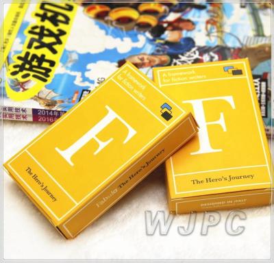 China Custom WJPC-Professionals Paper Kids Paper Printed English Vocabulary Memory Educational Flash Cards for sale