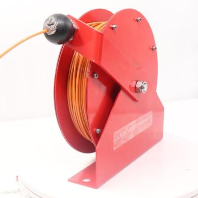 China Retractable static grounding earthing enclosed cable reel for tank trucks 15m 30m for sale