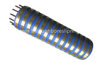 China High Speed 4 Wires Slip Ring Assembly 12 Holes For Process Control Equipment for sale