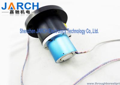 China 10 Circiuts Signal Hybrid Slip Rings 1 Passage With Aluminium Alloy Housing for sale