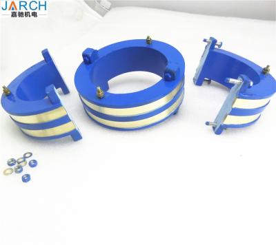 China 50mm Inner Size Slip Ring Assembly With Aluminium Alloy Housing Material for sale