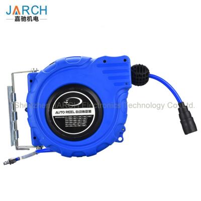 China ABS Plastic Hanging Automatic Retractable Hose Reel Air Drums 8X12mm PU Mesh for sale